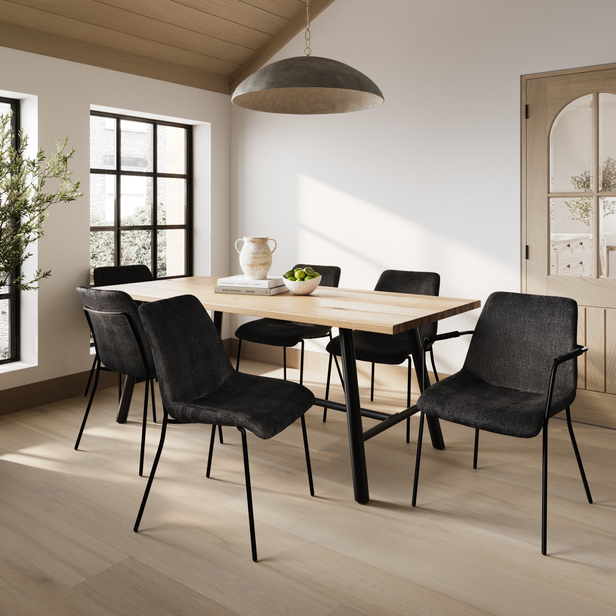 Soho Tawny / Black Dining Table