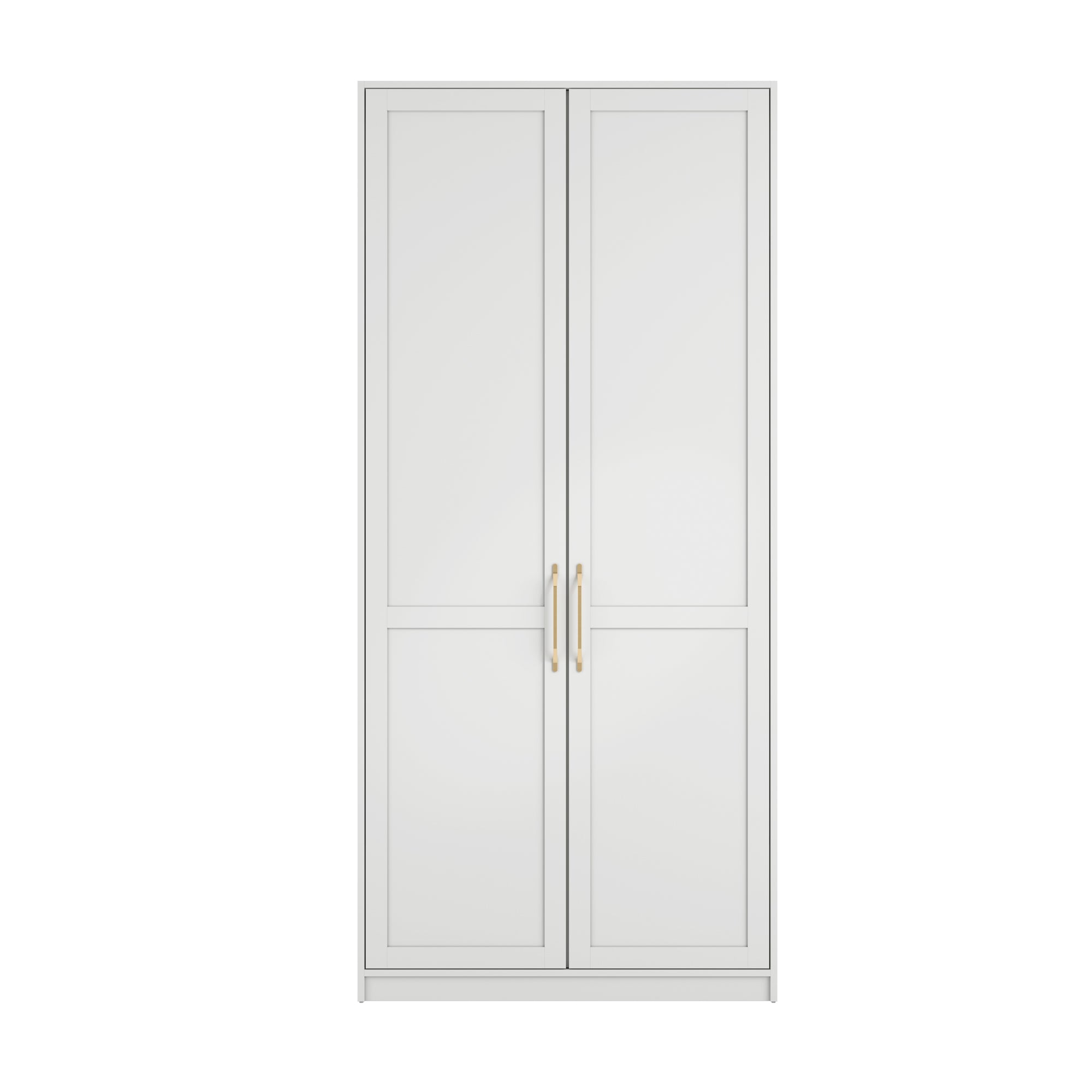 Aspen White 2 Door Wardrobe