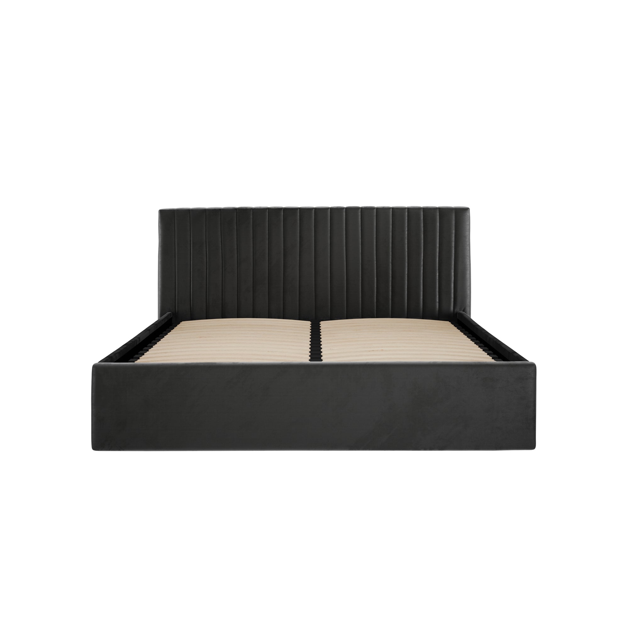Vienna Black Ottoman Double Bed