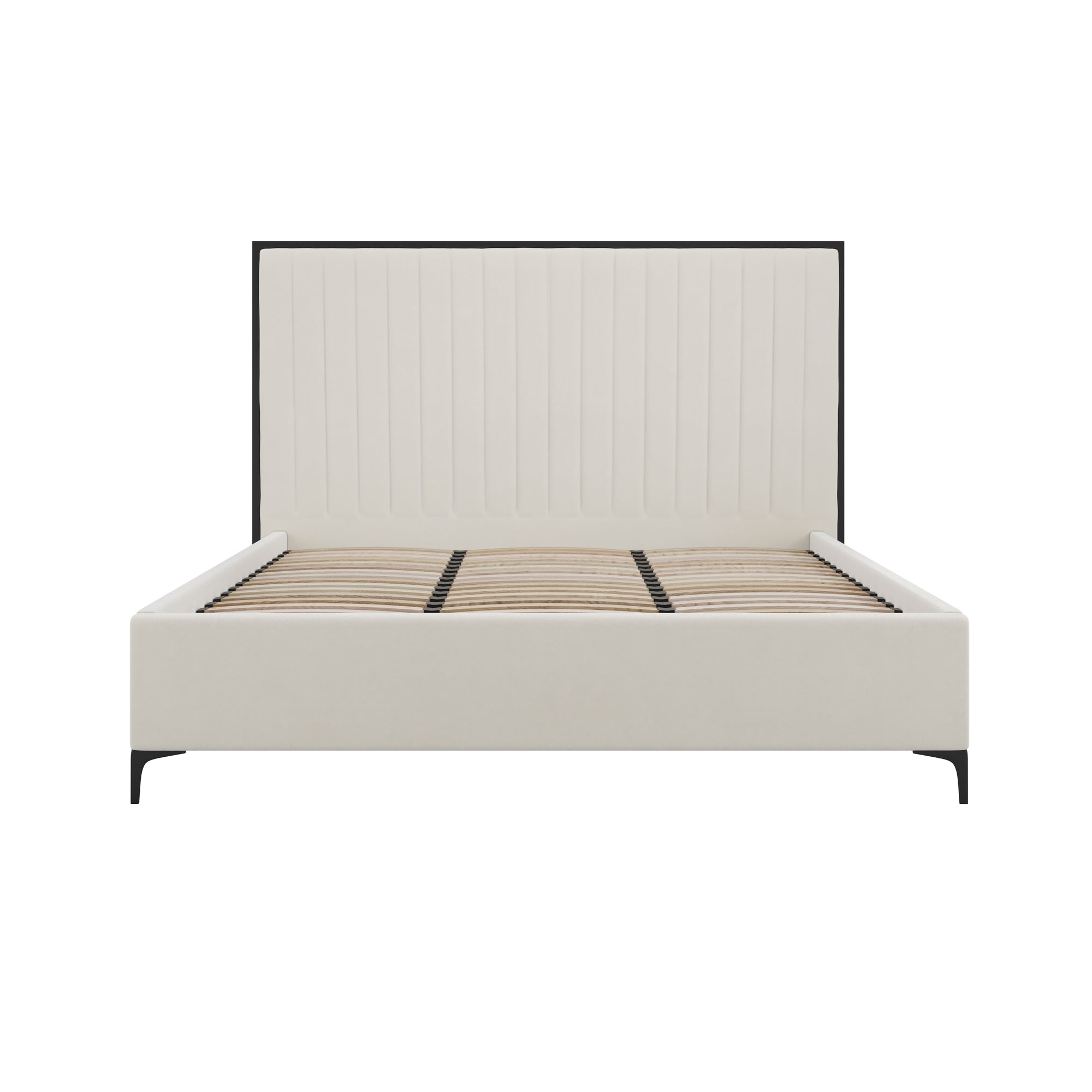 Savoy Cream / Black Super King Size Bed