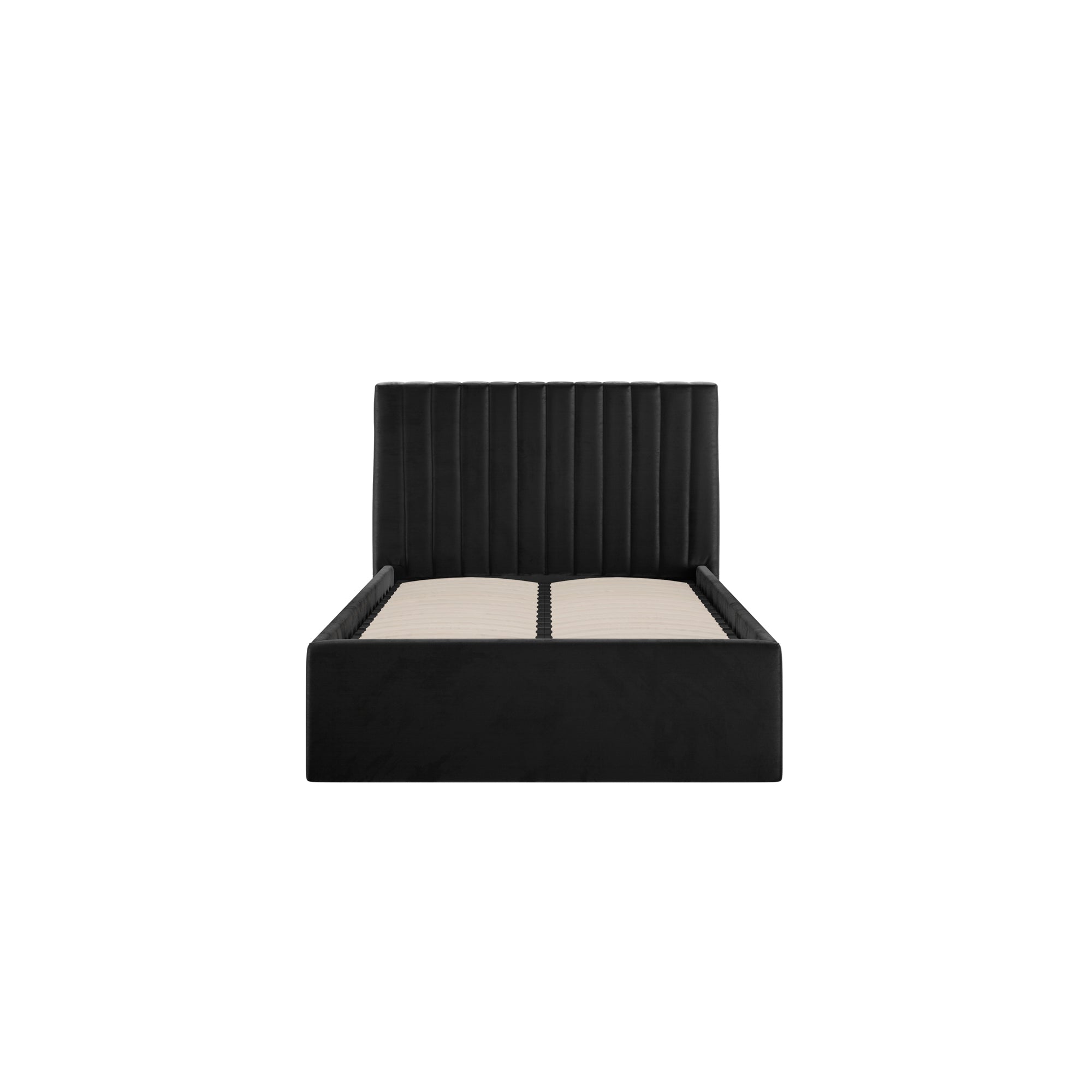 Vienna Black Ottoman Single Bed