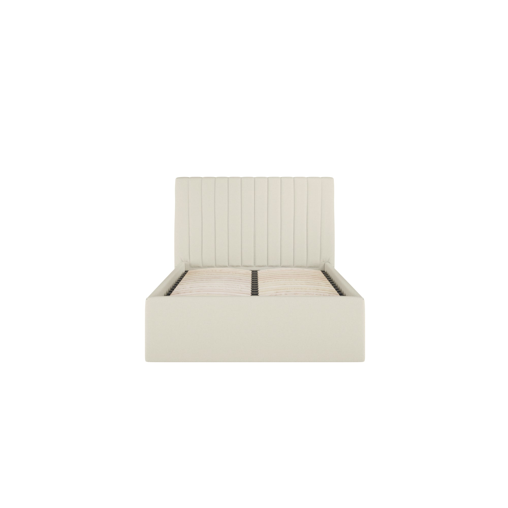 Vienna Milk Ottoman Single Bed
