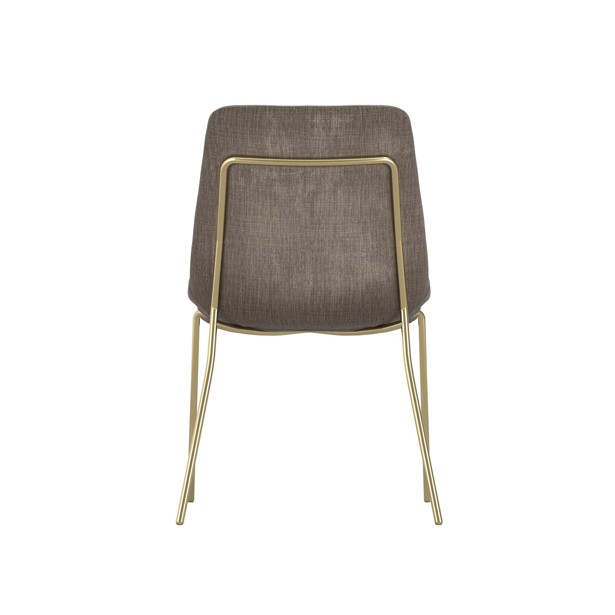 Monte Taupe / Gold Dining Chair