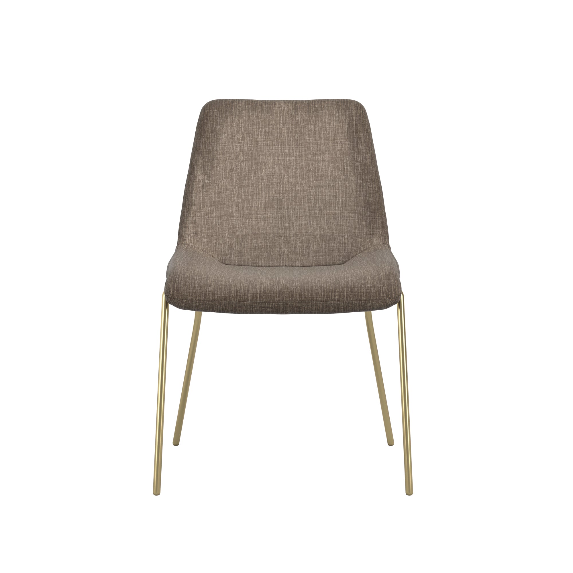 Monte Taupe / Gold Dining Chair