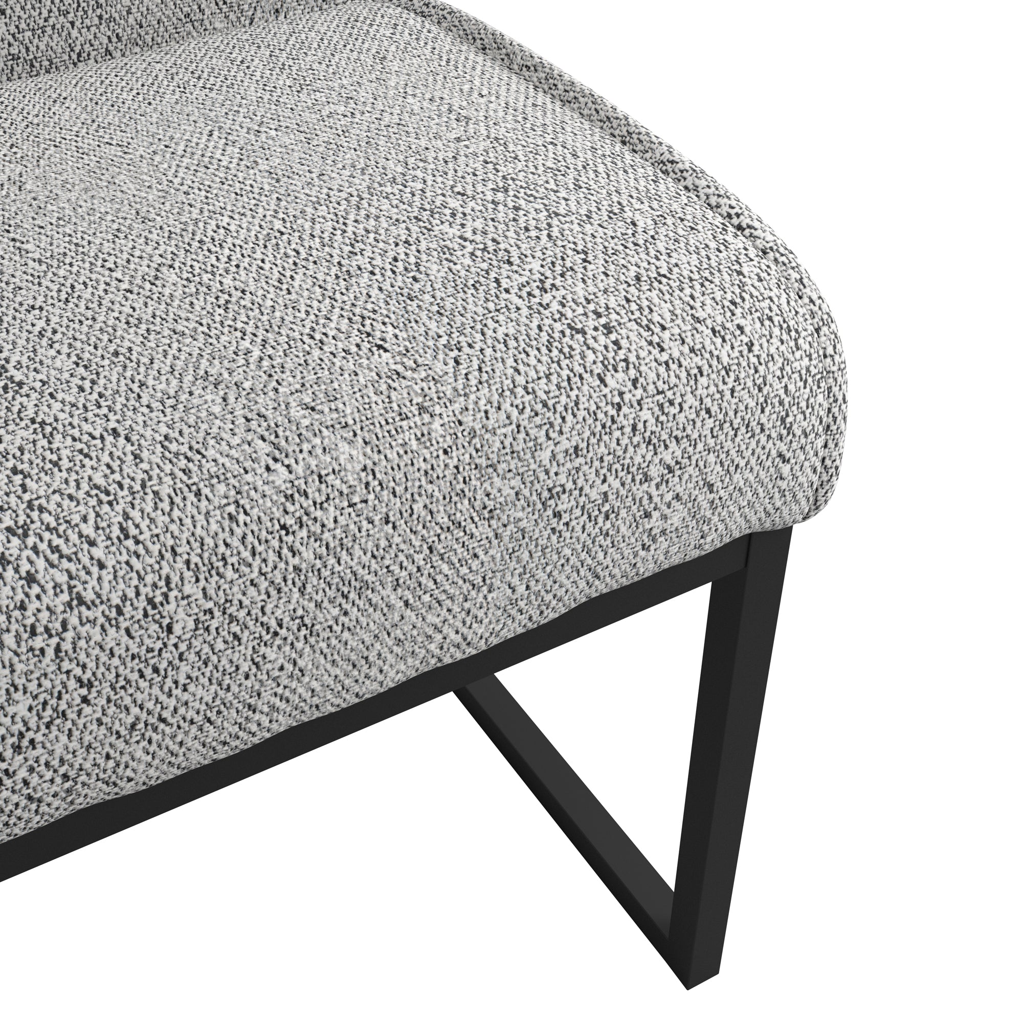 Putney Smoked Pearl / Black Dining Chair