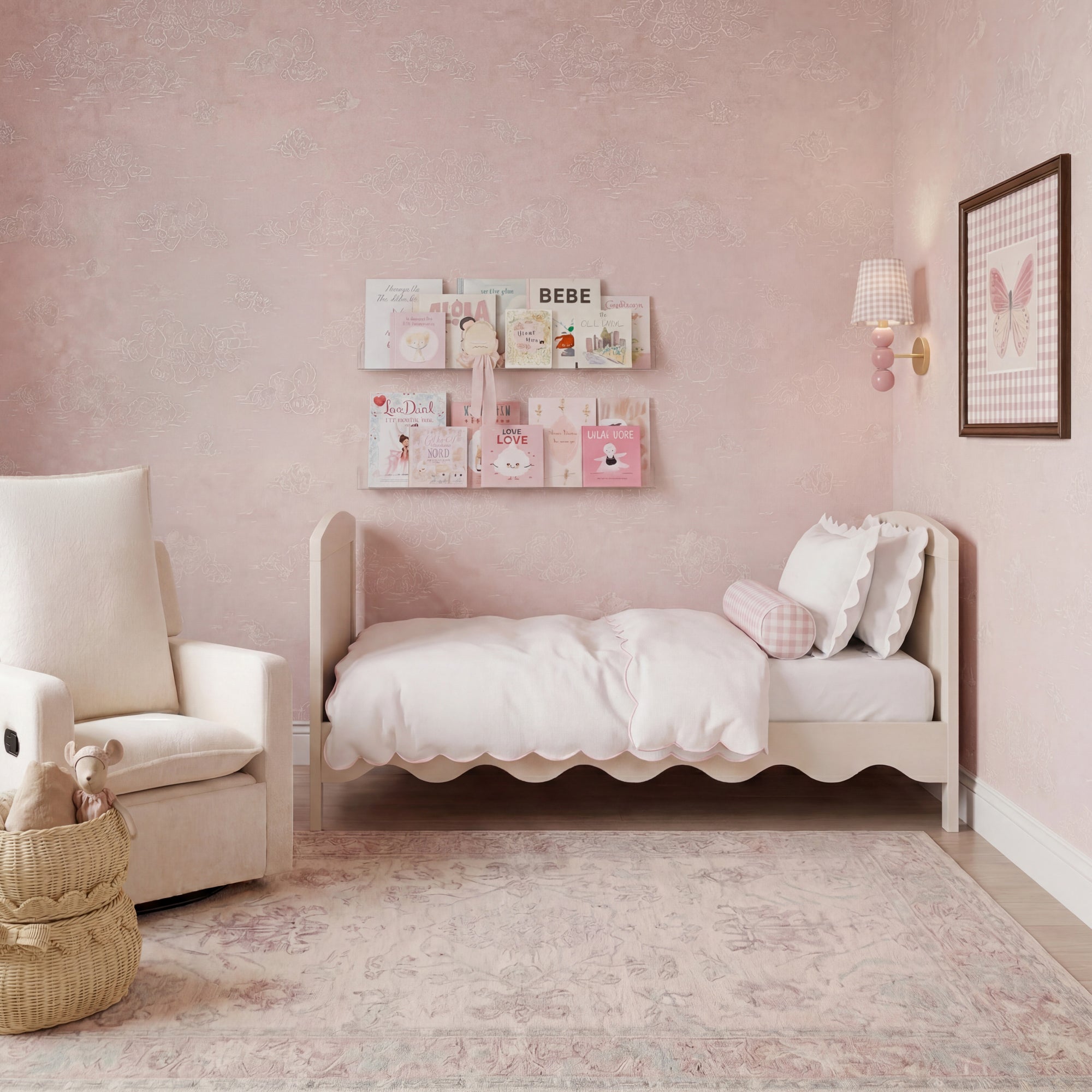 Dancer Cot Bed Cashmere