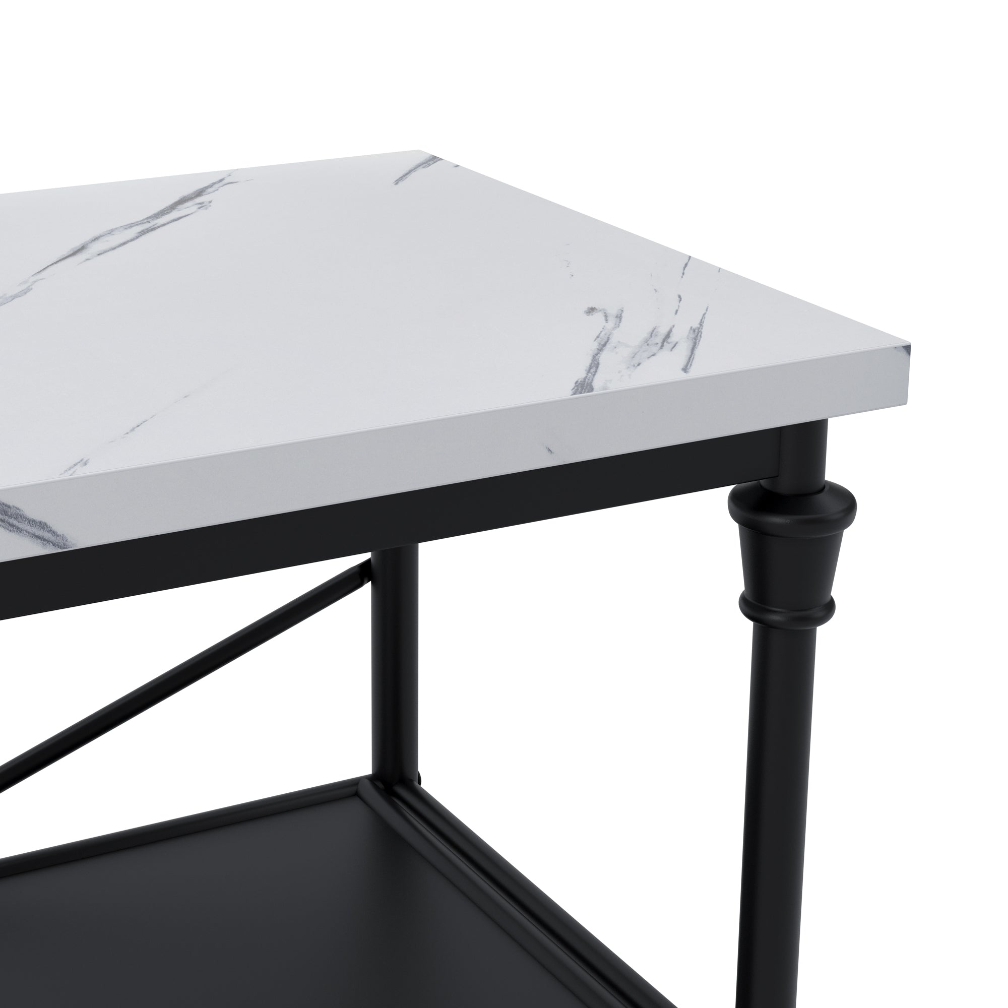 Belgravia Marble Effect Console Table