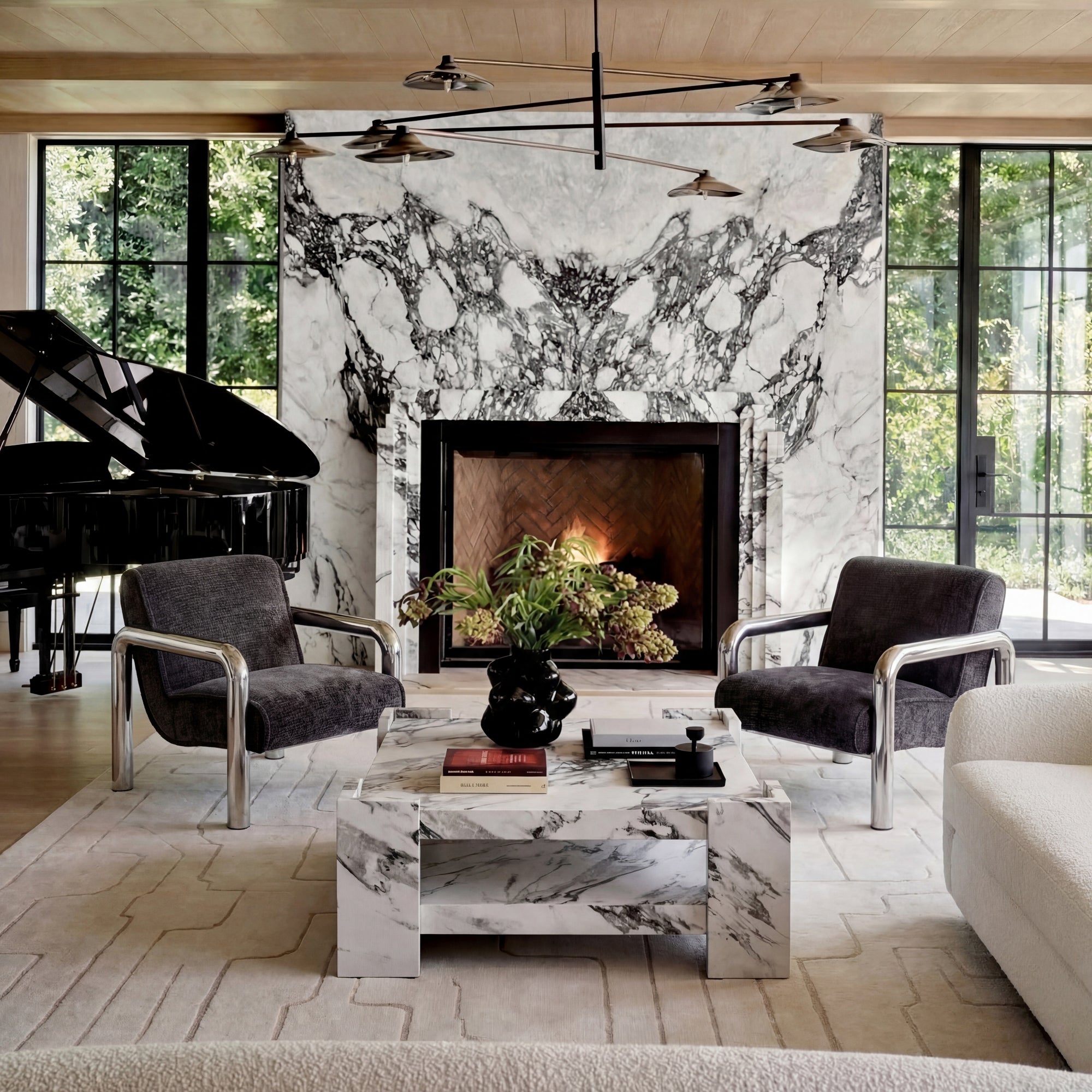 Haider Black Chair