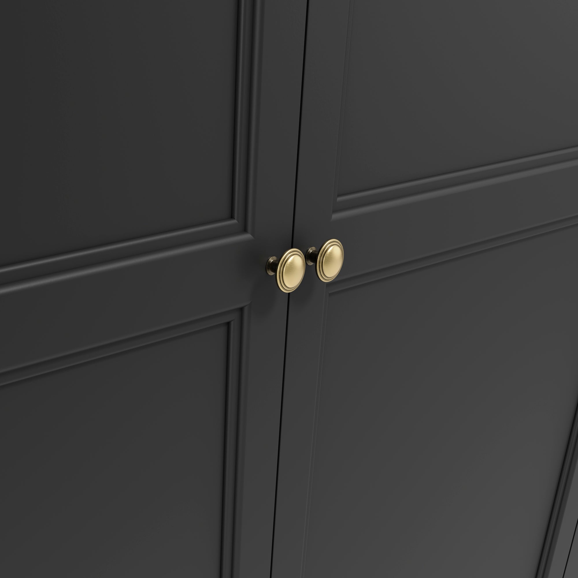 Corinthia Black 2 Door Wardrobe