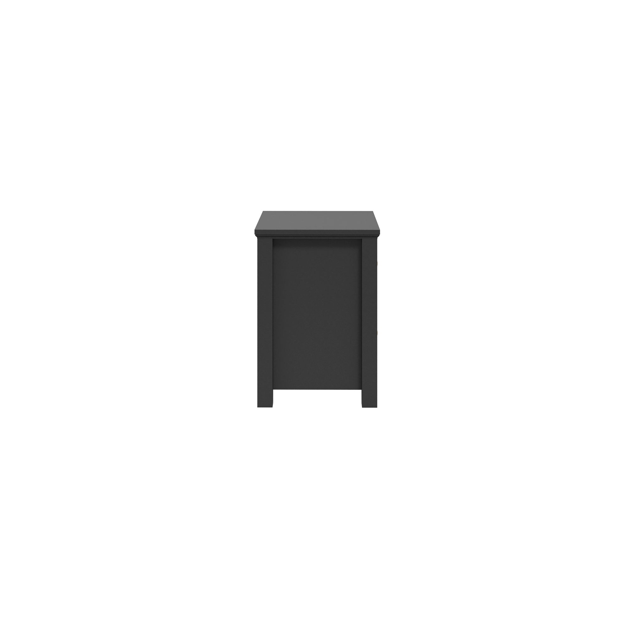 Corinthia Black Bedside Cabinet