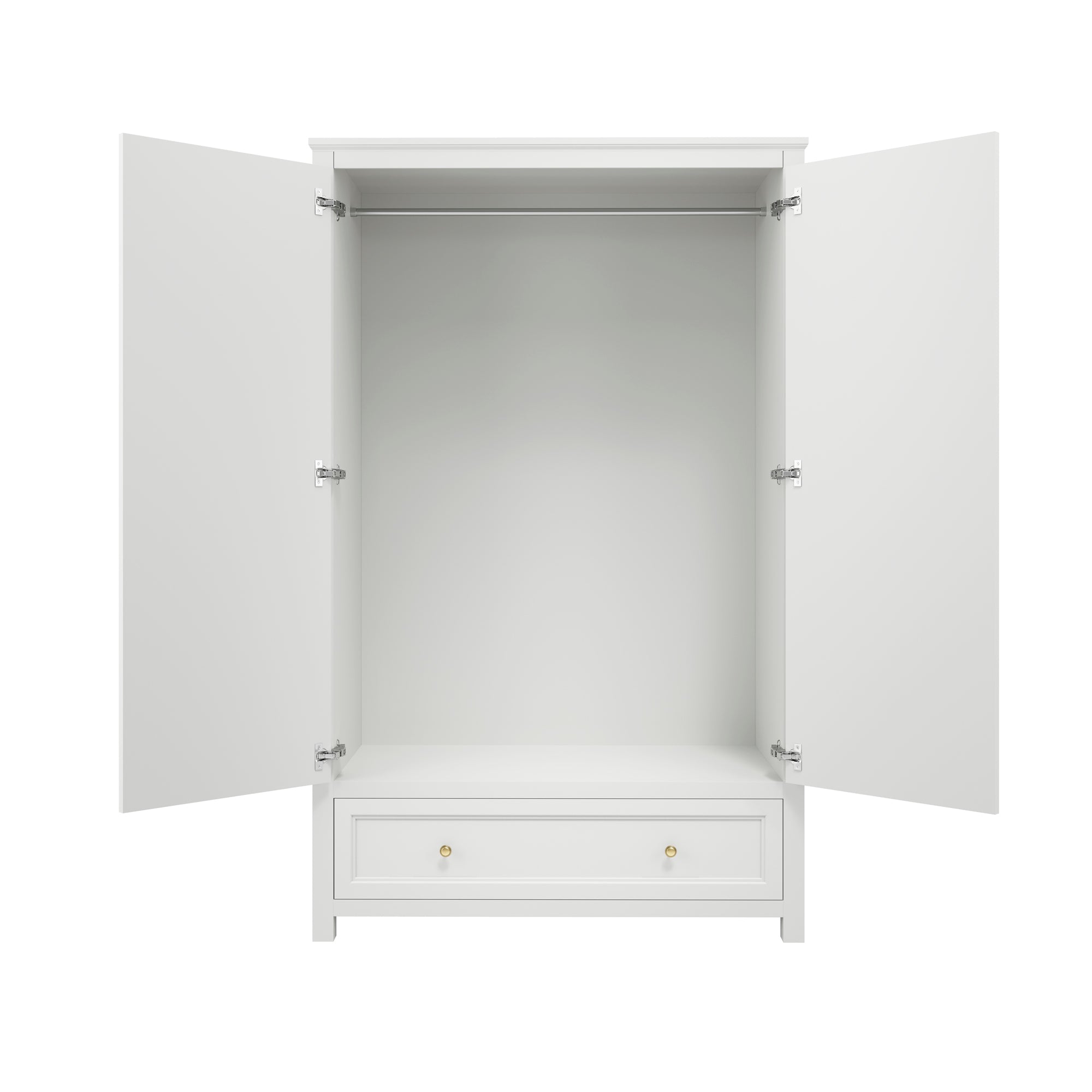 Corinthia White 2 Door Wardrobe