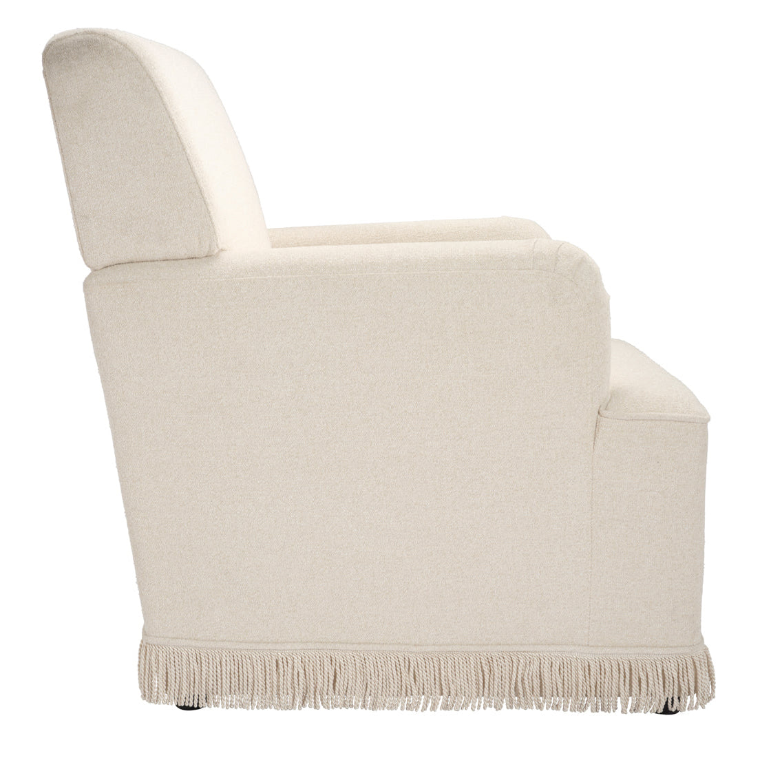 Soft Cream Velvet Armchair