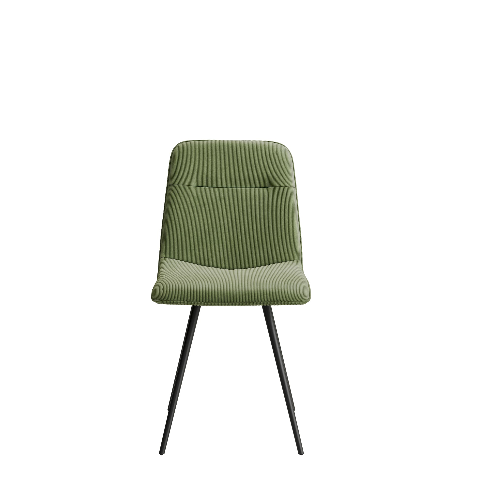 Camden Moss / Black Dining Chair