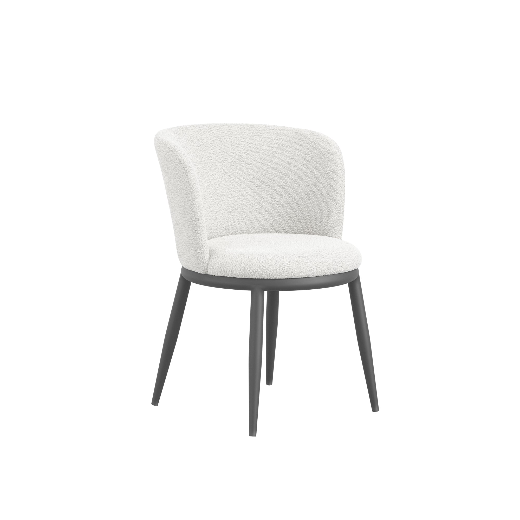 Nula Ivory / Black Dining Chair