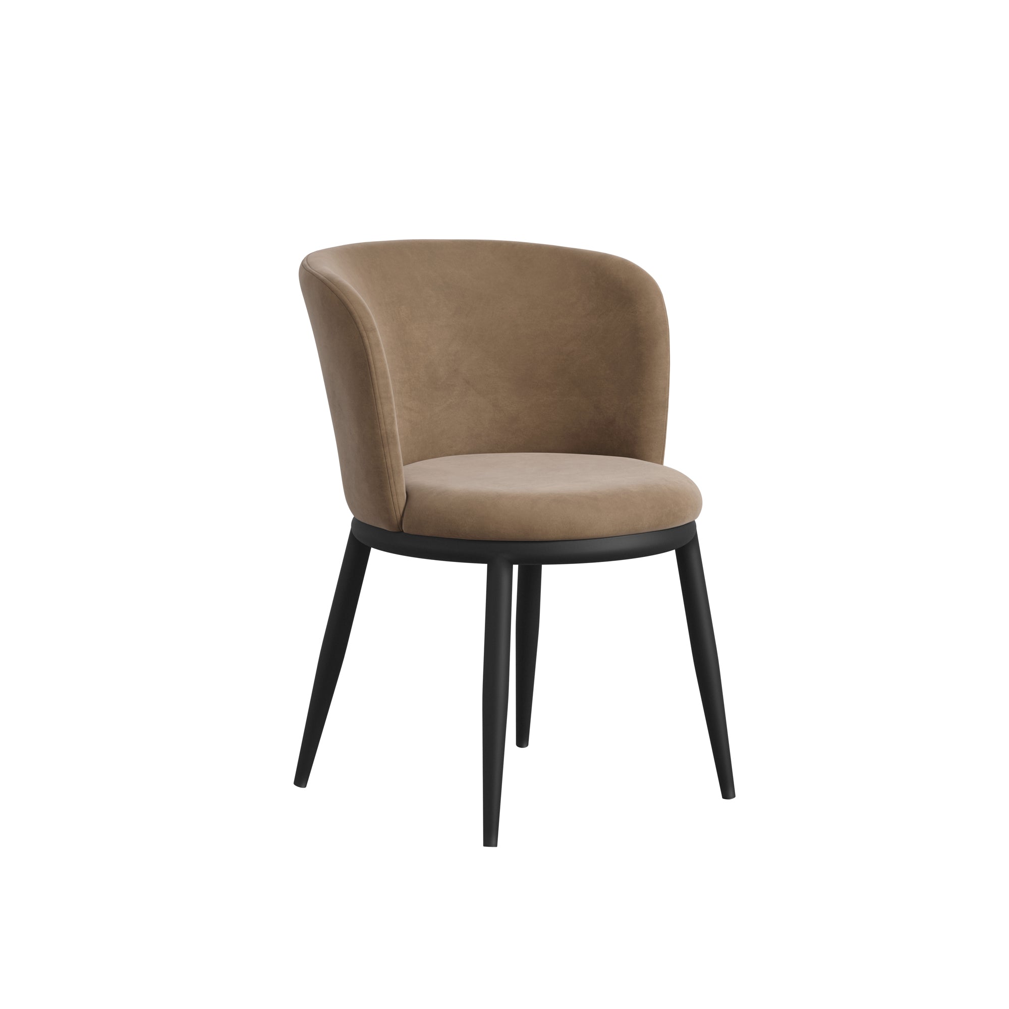 Nula Mole / Black Dining Chair