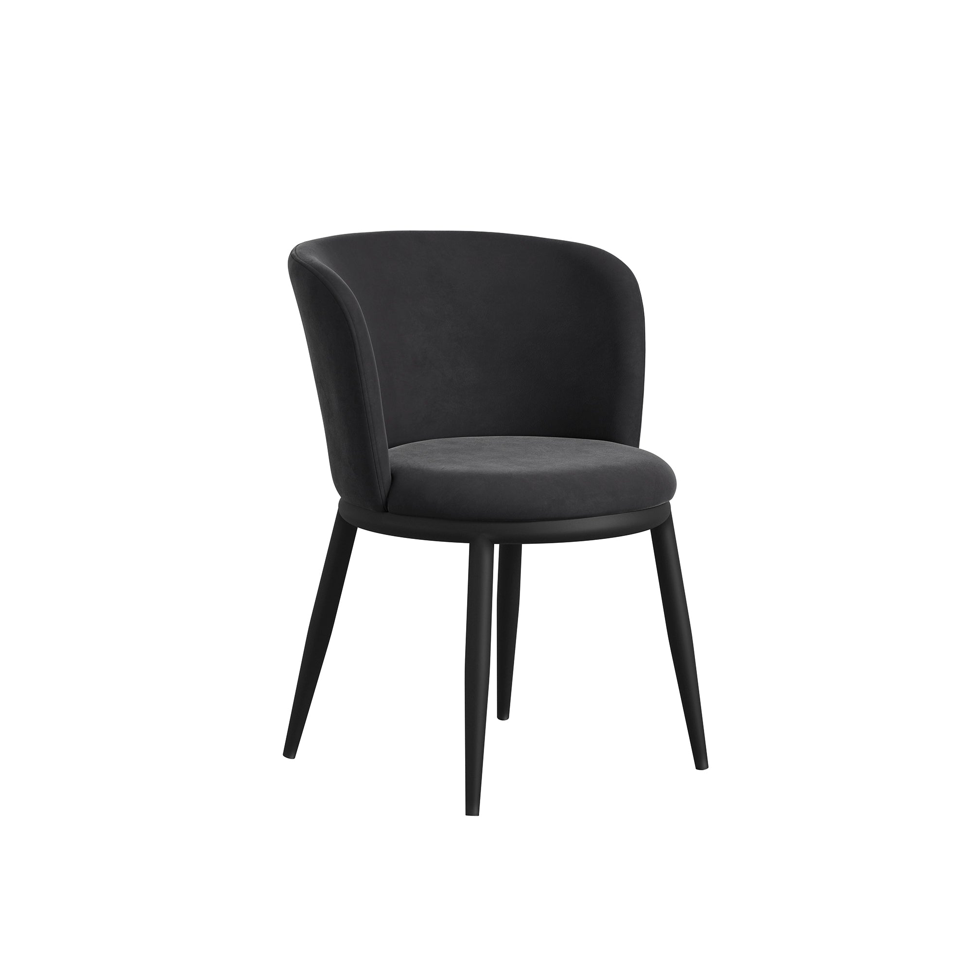 Nula Black / Black Dining Chair