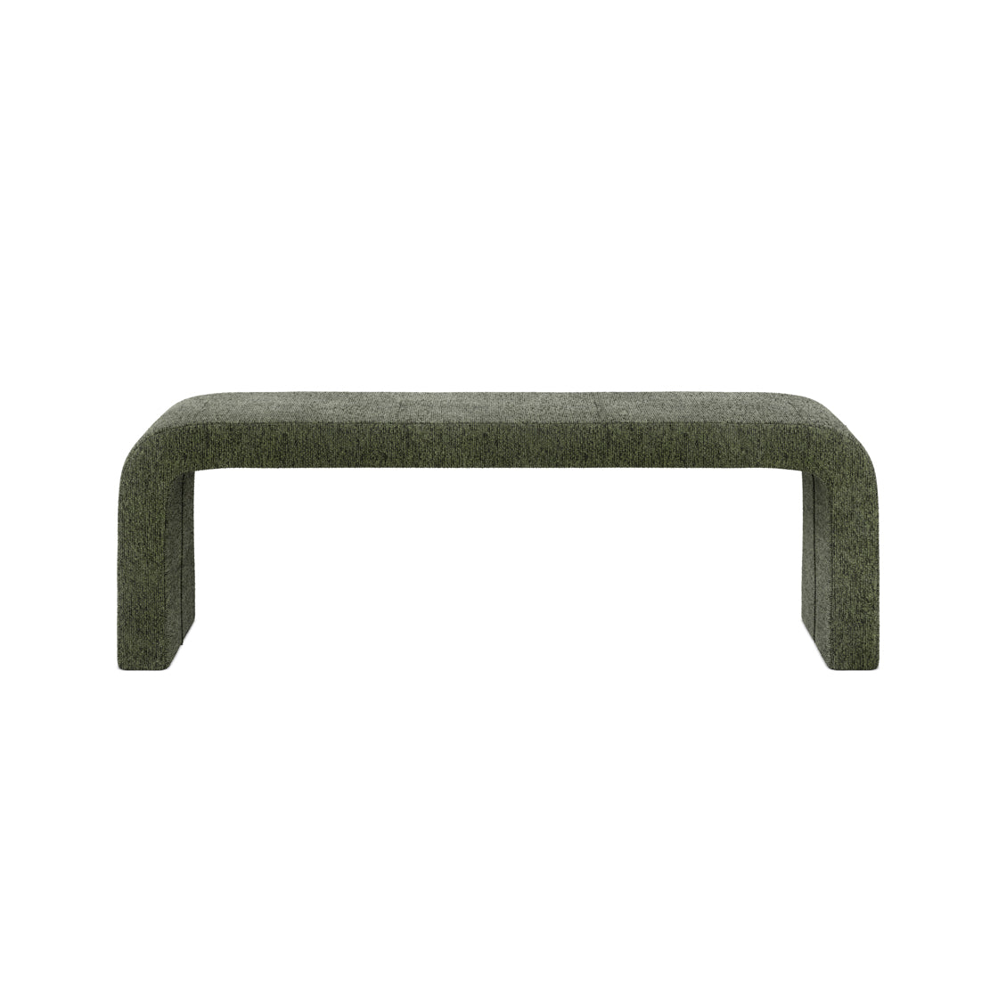 Green Boucle Bench