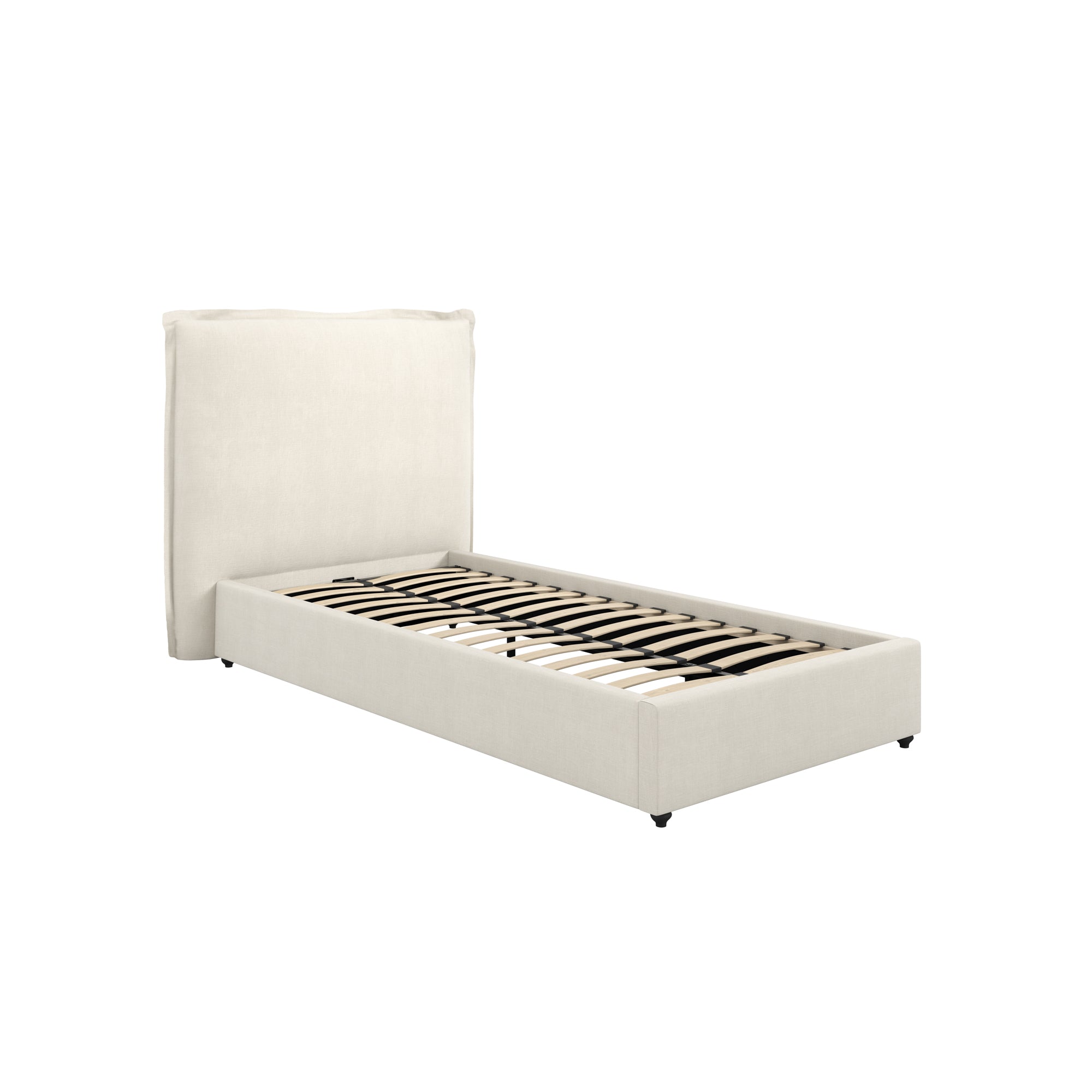 Milos Ivory Single Bed