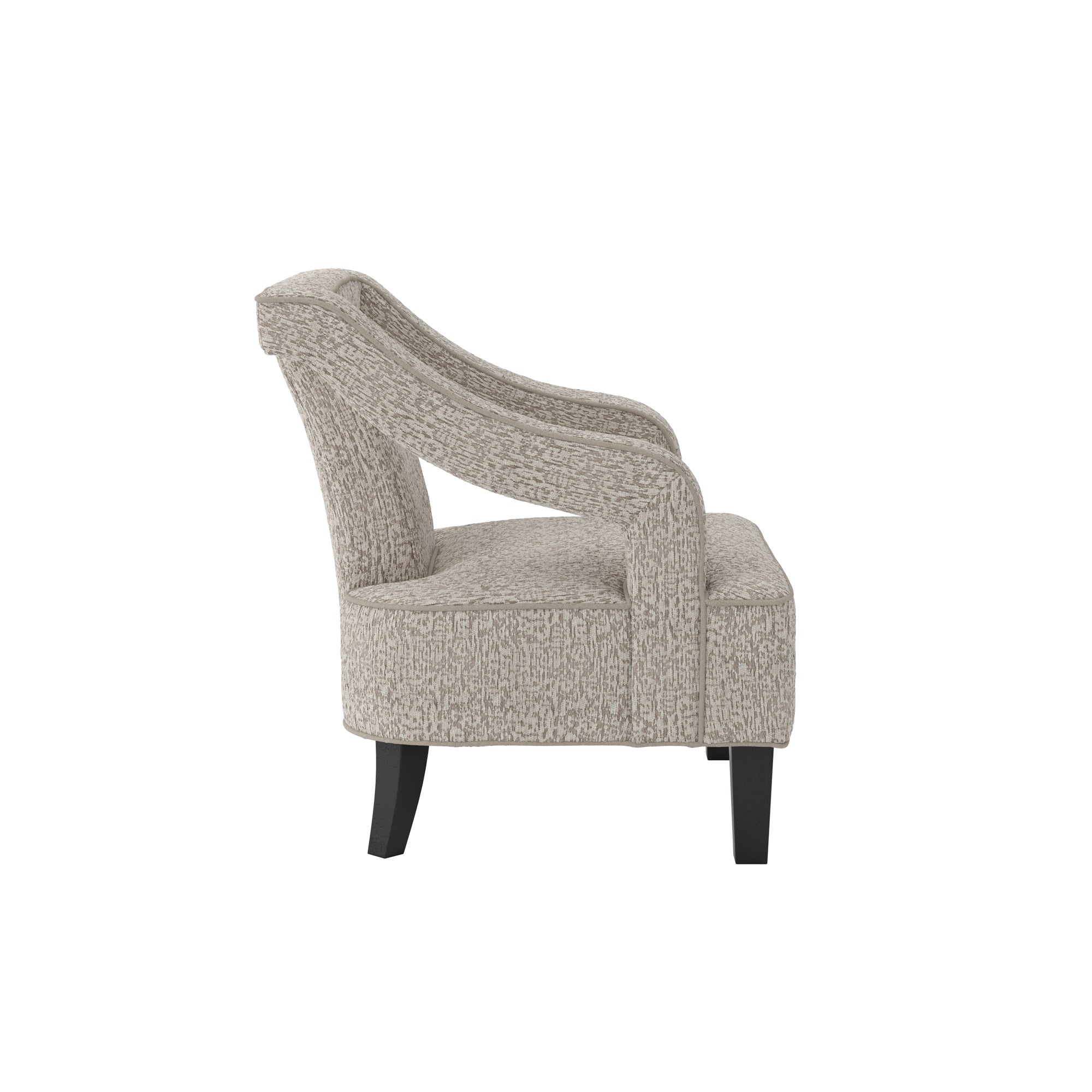 Modern beige armchair
