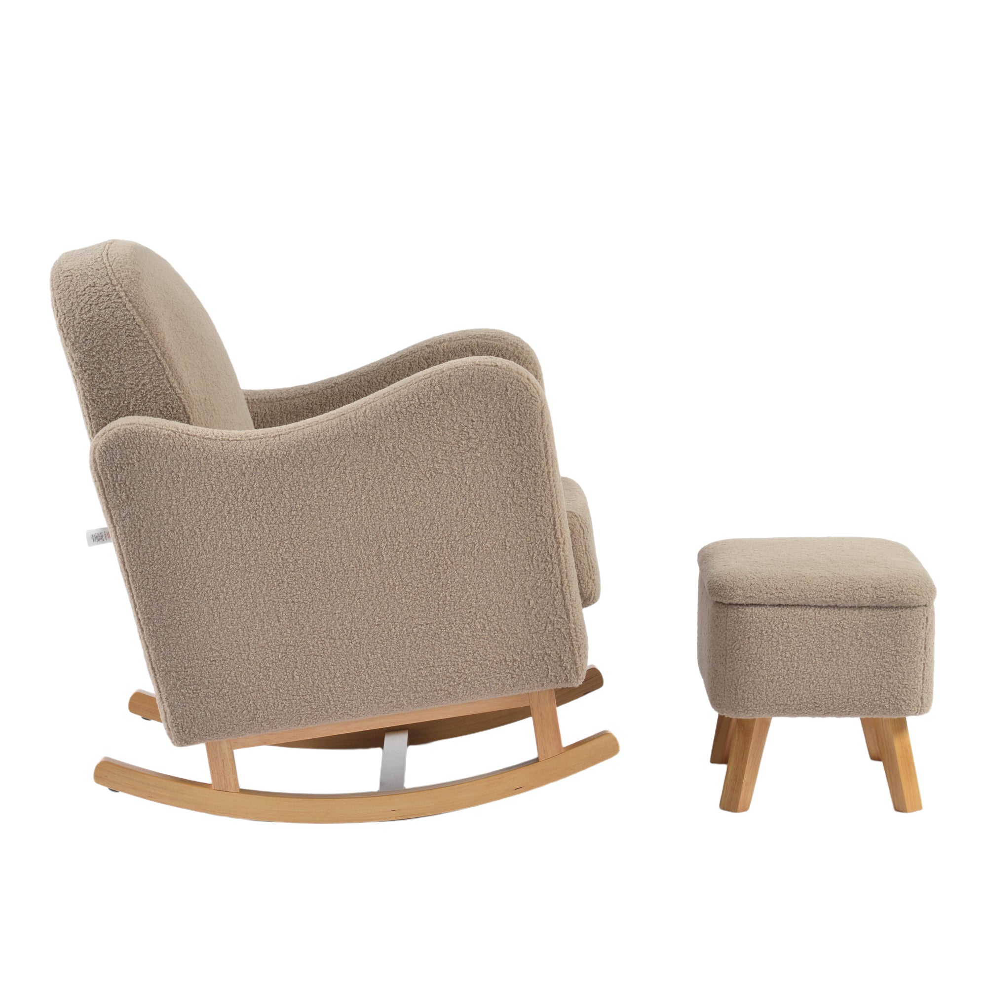 Soother Nursing Chair & Stool Biscuit Ted