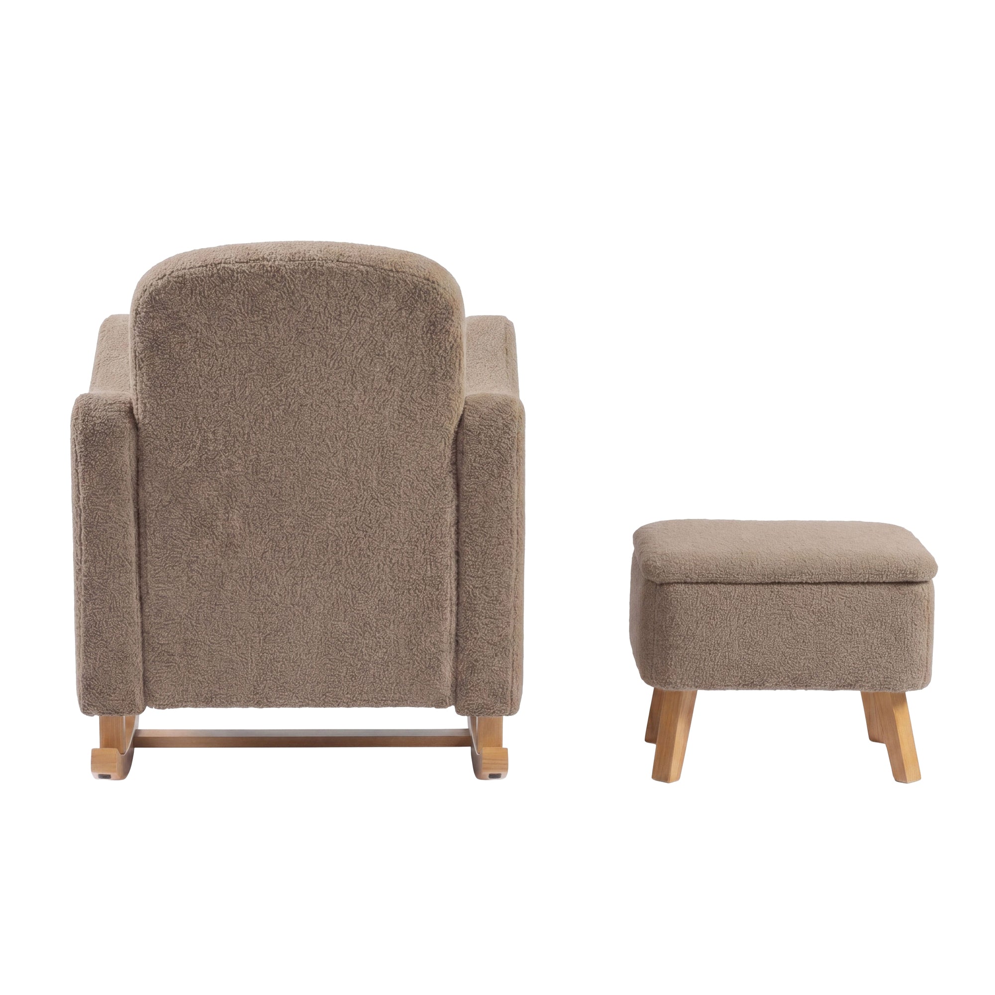 Soother Nursing Chair & Stool Biscuit Ted