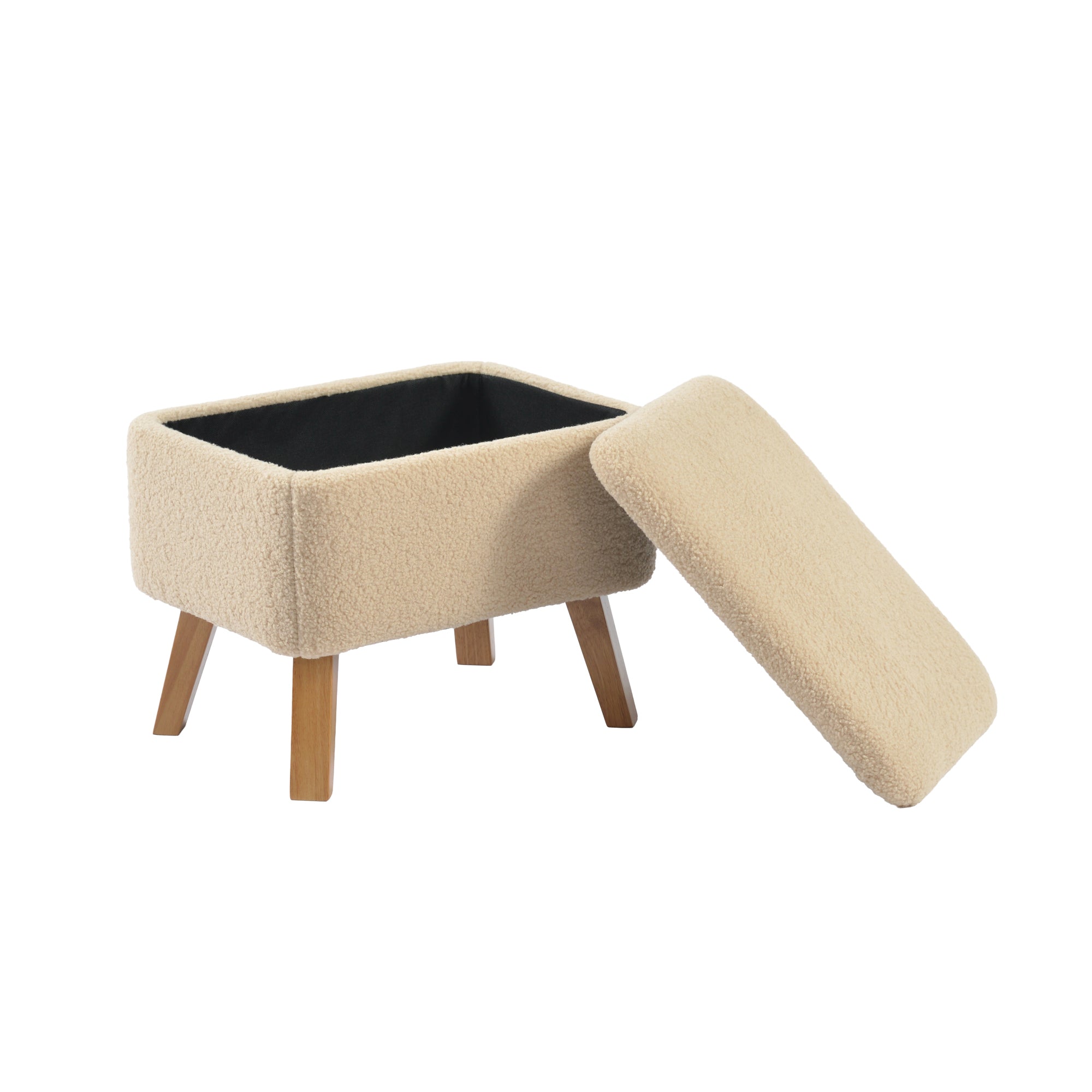Soother Nursing Chair & Stool Oat Ted
