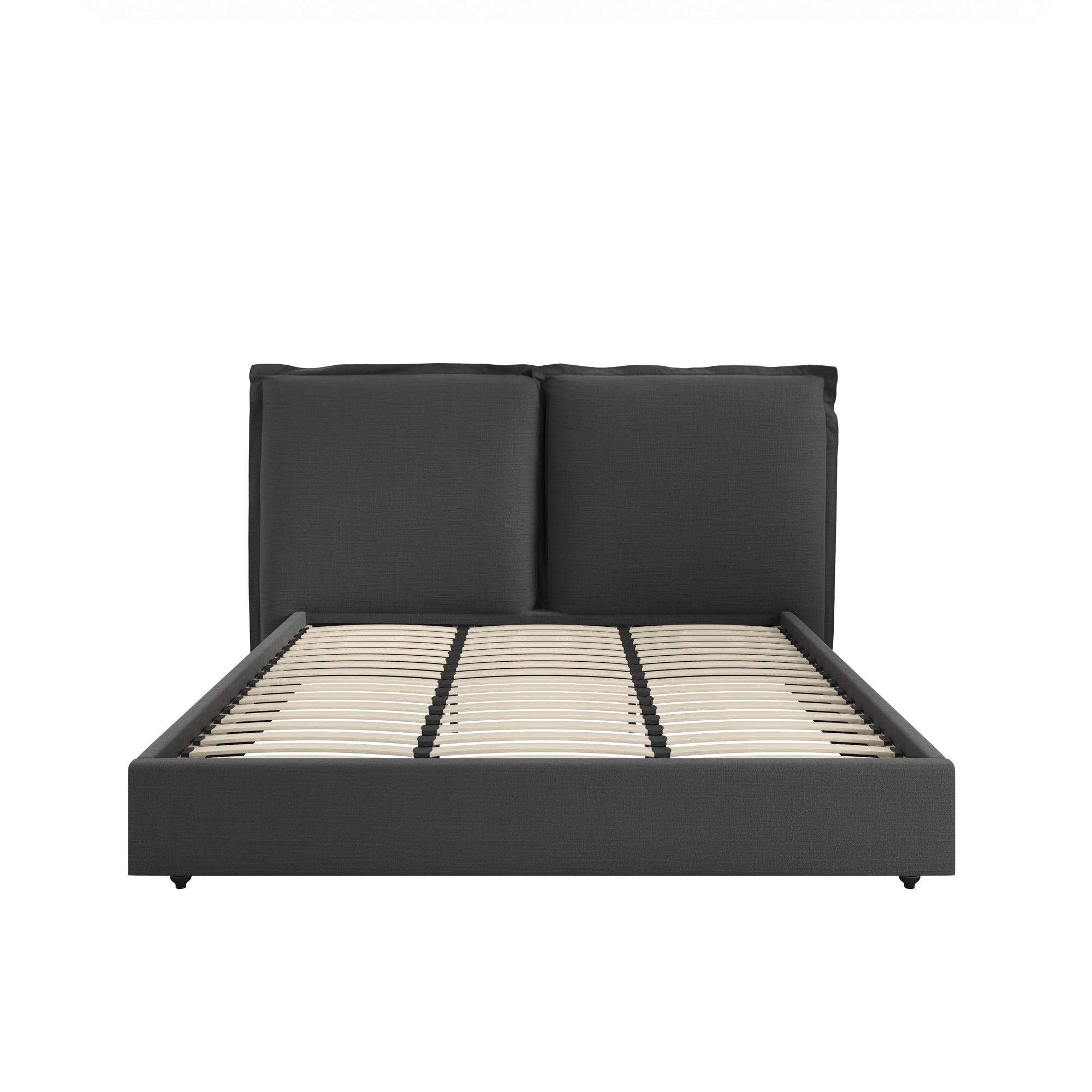 Milos Deep Grey Super King Size Bed