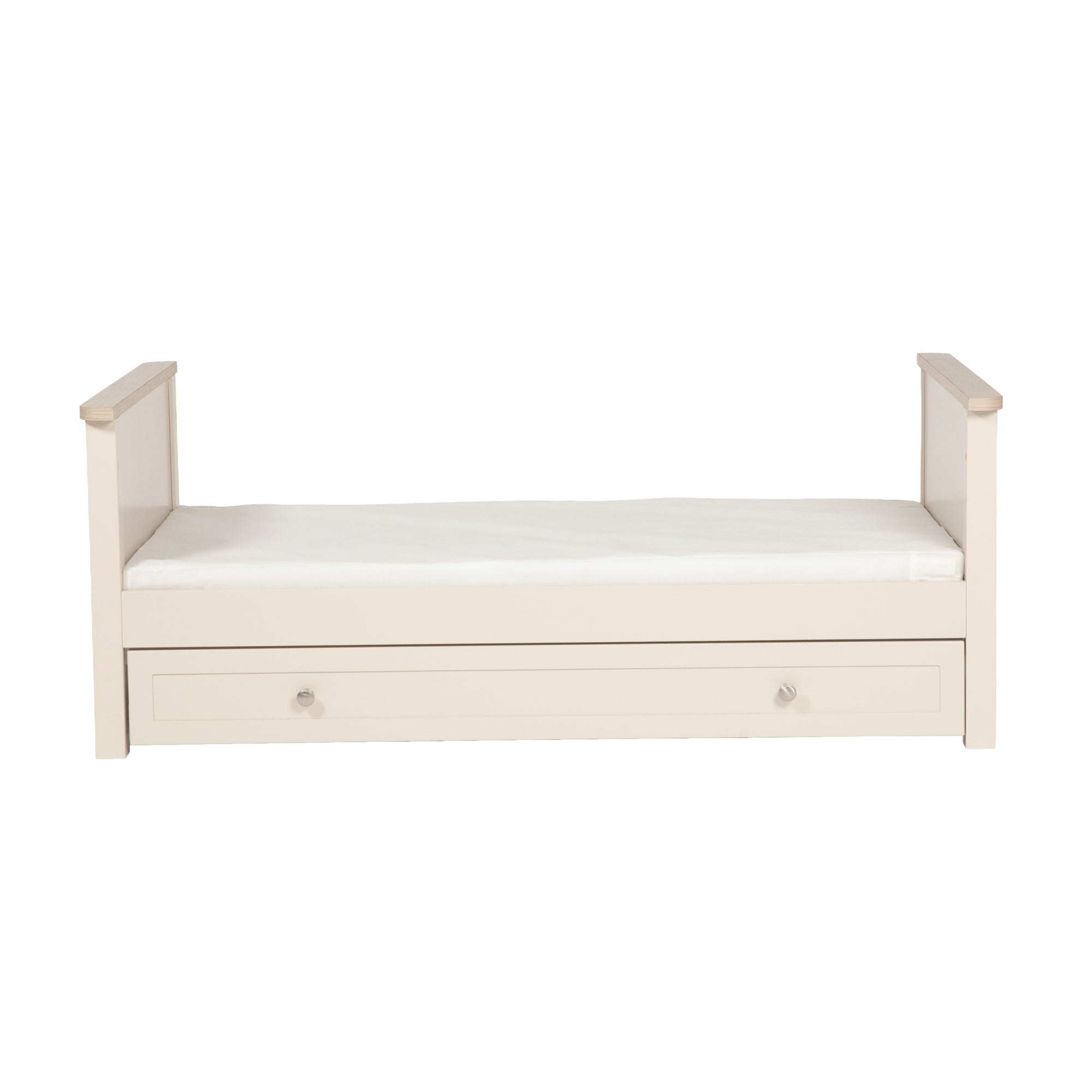Wanderer Cot Bed Cashmere & Oak
