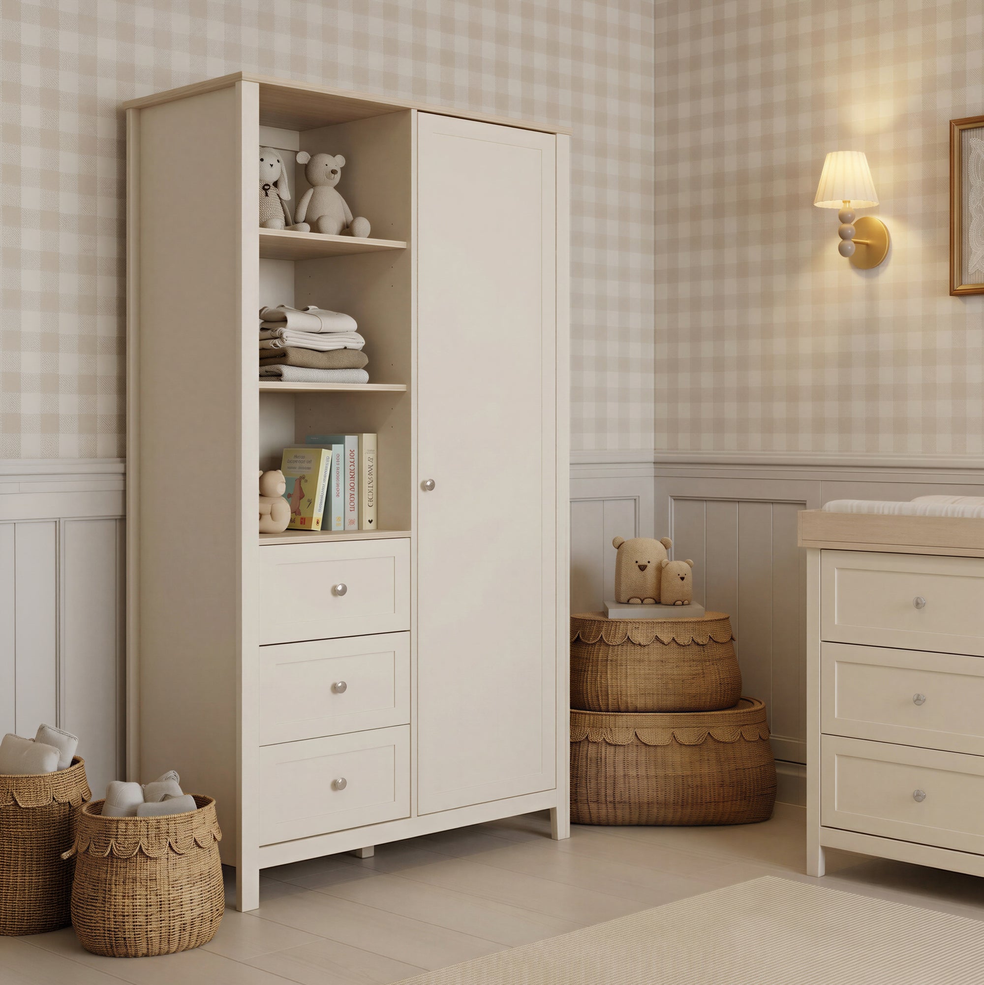 Wanderer Wardrobe Cashmere & Oak