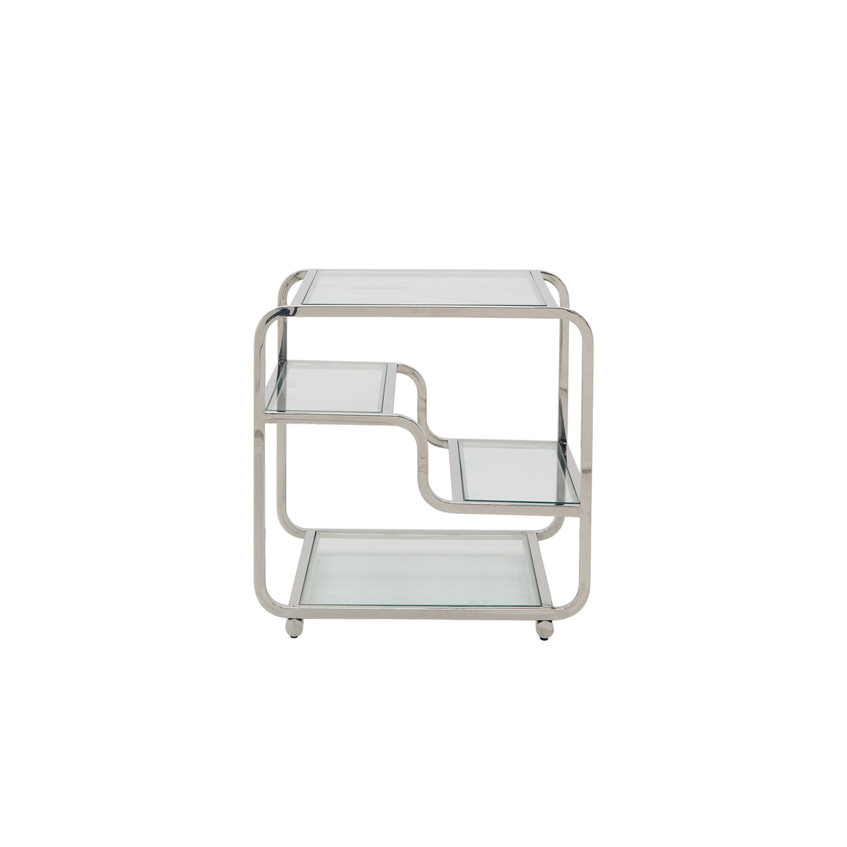 West Chrome Side Table