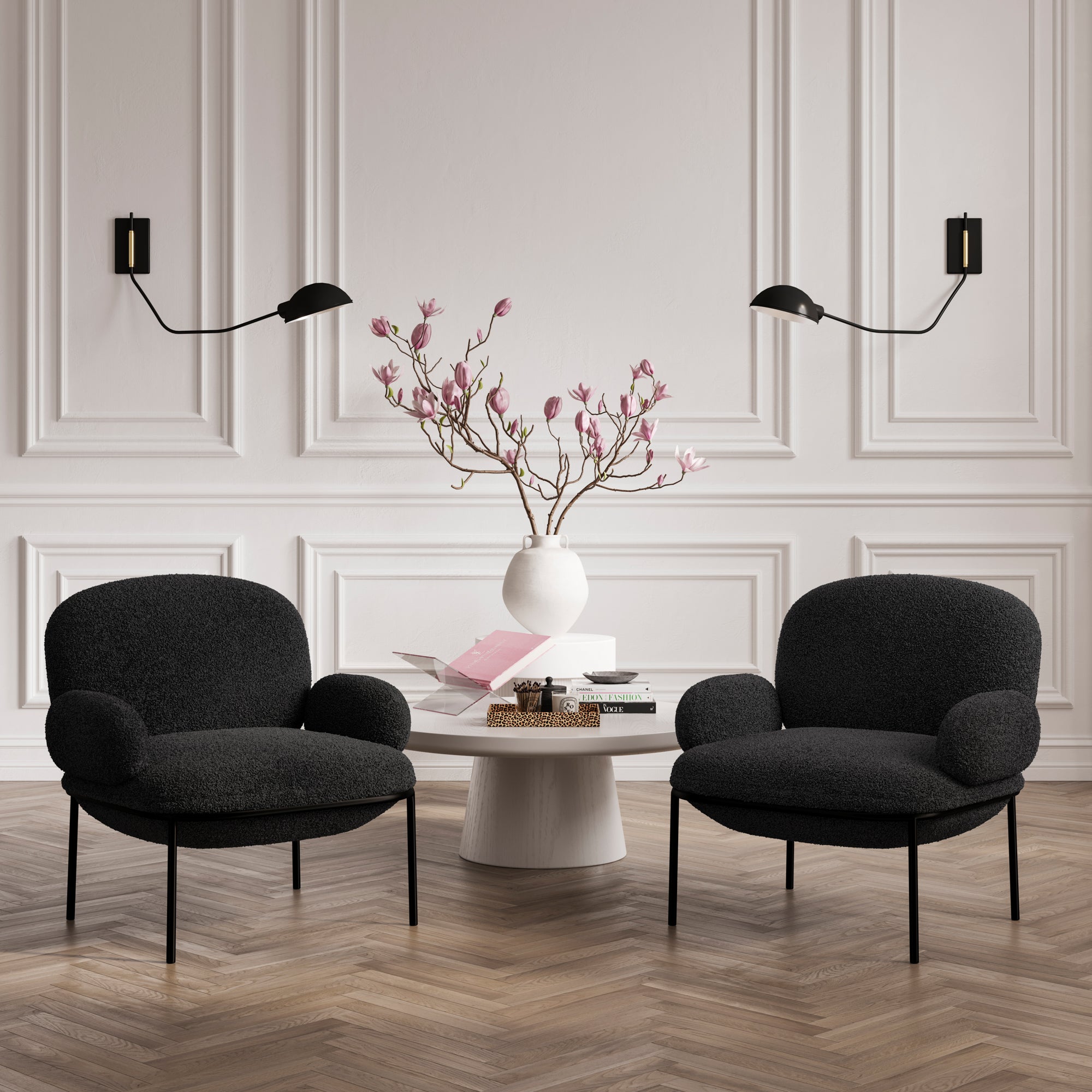 Avon Black Chair