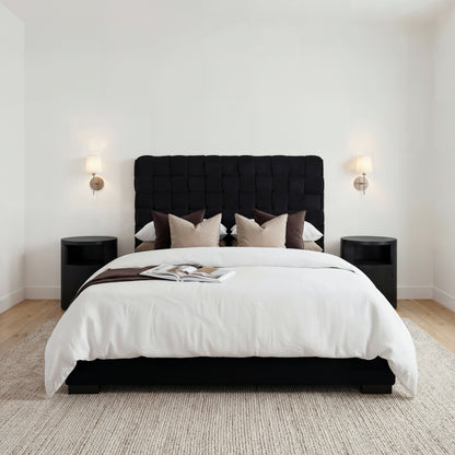 Altadena Black Double Bed