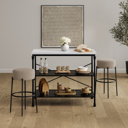 Anders Buff Counter Stool