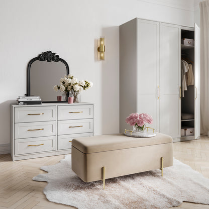 Aspen White 2 Door Wardrobe