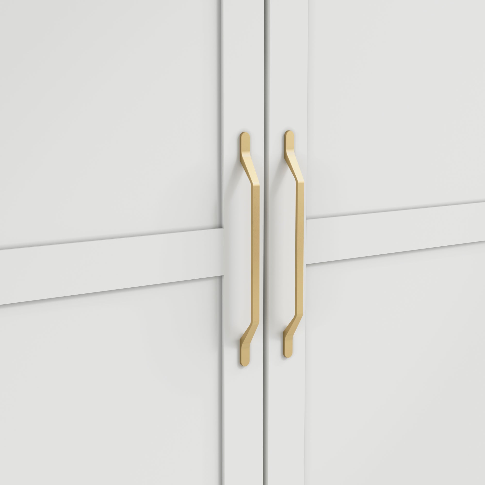 Aspen White 2 Door Wardrobe