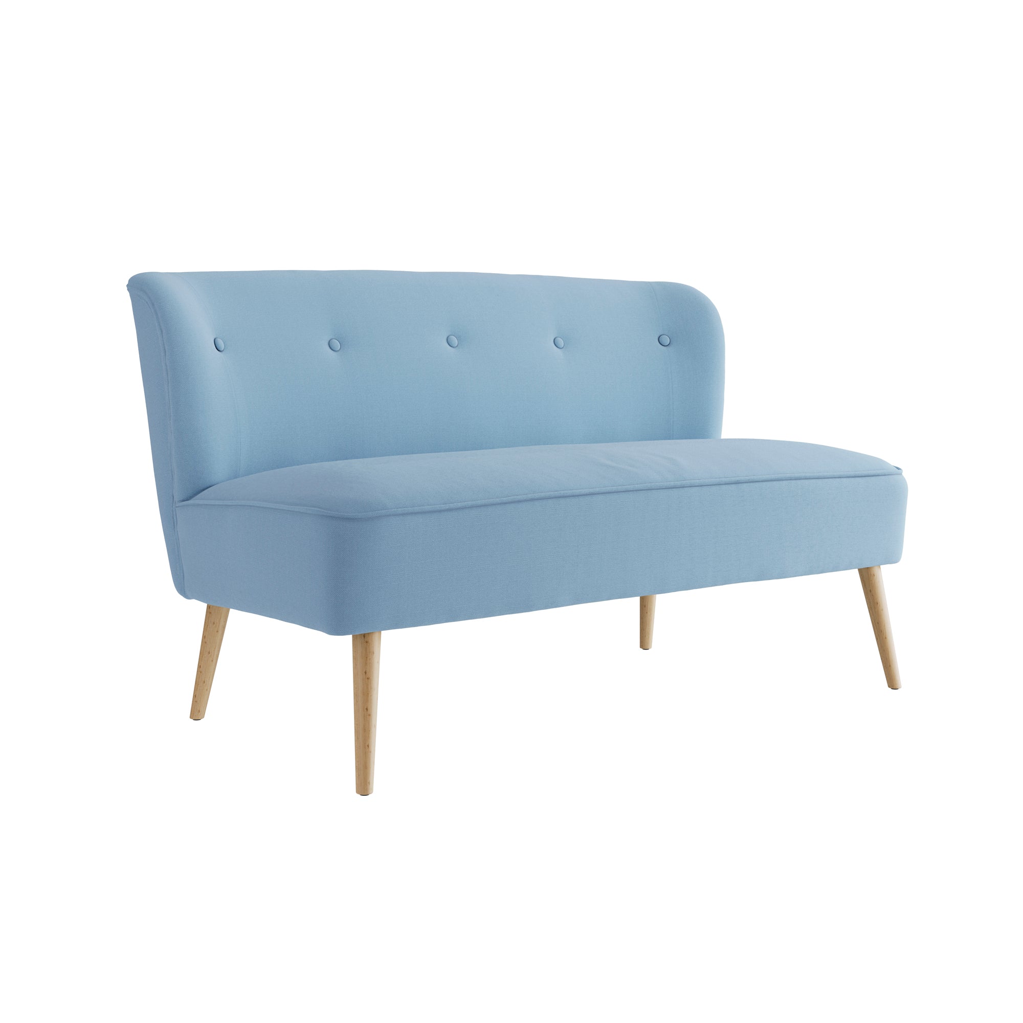 Belle 2 Seater Sofa Cornflower Blue