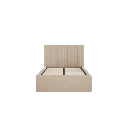 Vienna Beige Ottoman Single Bed
