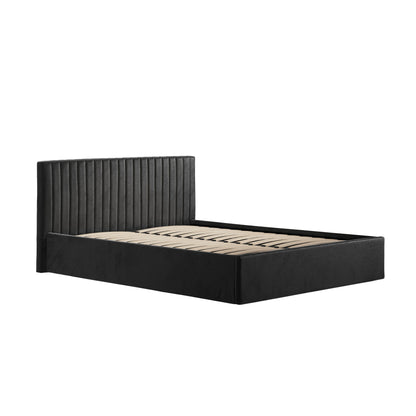 Vienna Black Ottoman Double Bed