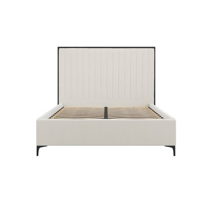 Savoy Cream / Black Double Bed
