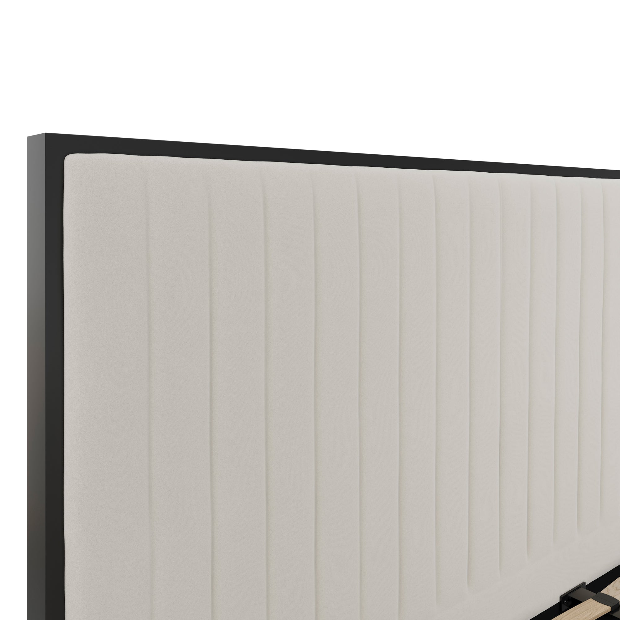 Savoy Cream / Black Super King Size Bed