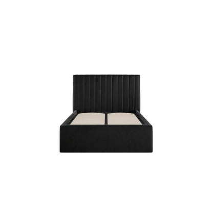 Vienna Black Ottoman Single Bed