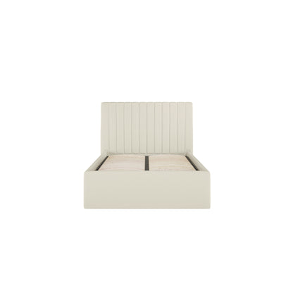 Vienna Milk Ottoman Single Bed