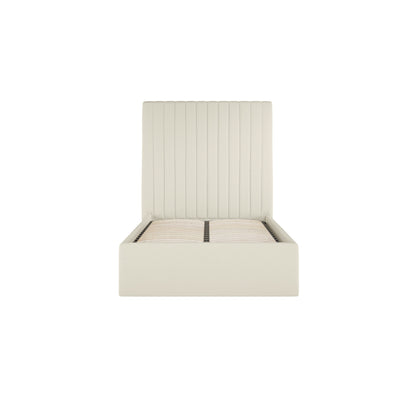 Vienna Milk Tall Ottoman Single Bed