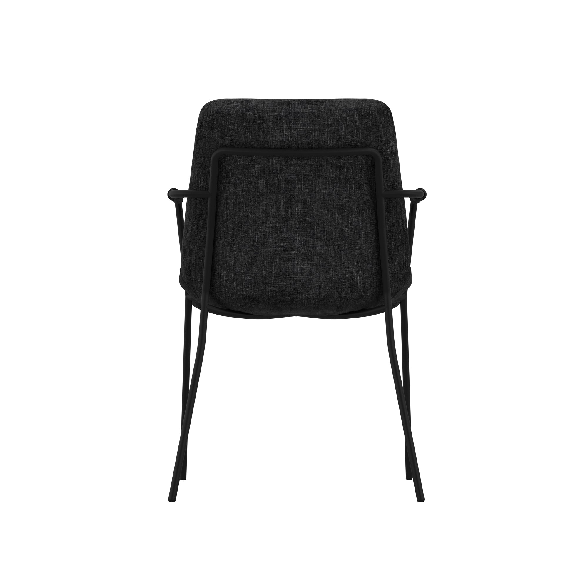 Monte Black / Black / Arms Dining Chair