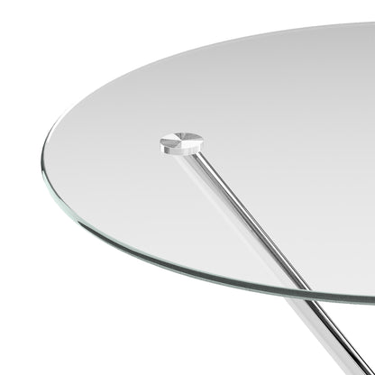 Mason Dining Table Glass Top