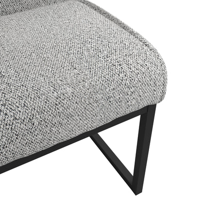 Putney Smoked Pearl / Black Dining Chair