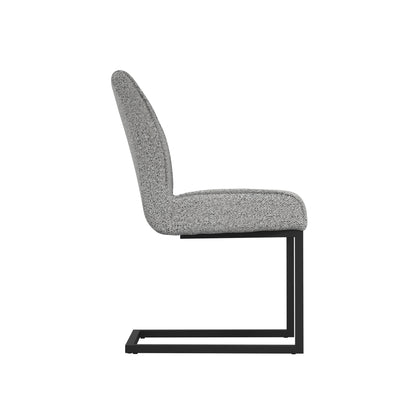 Putney Smoked Pearl / Black Dining Chair