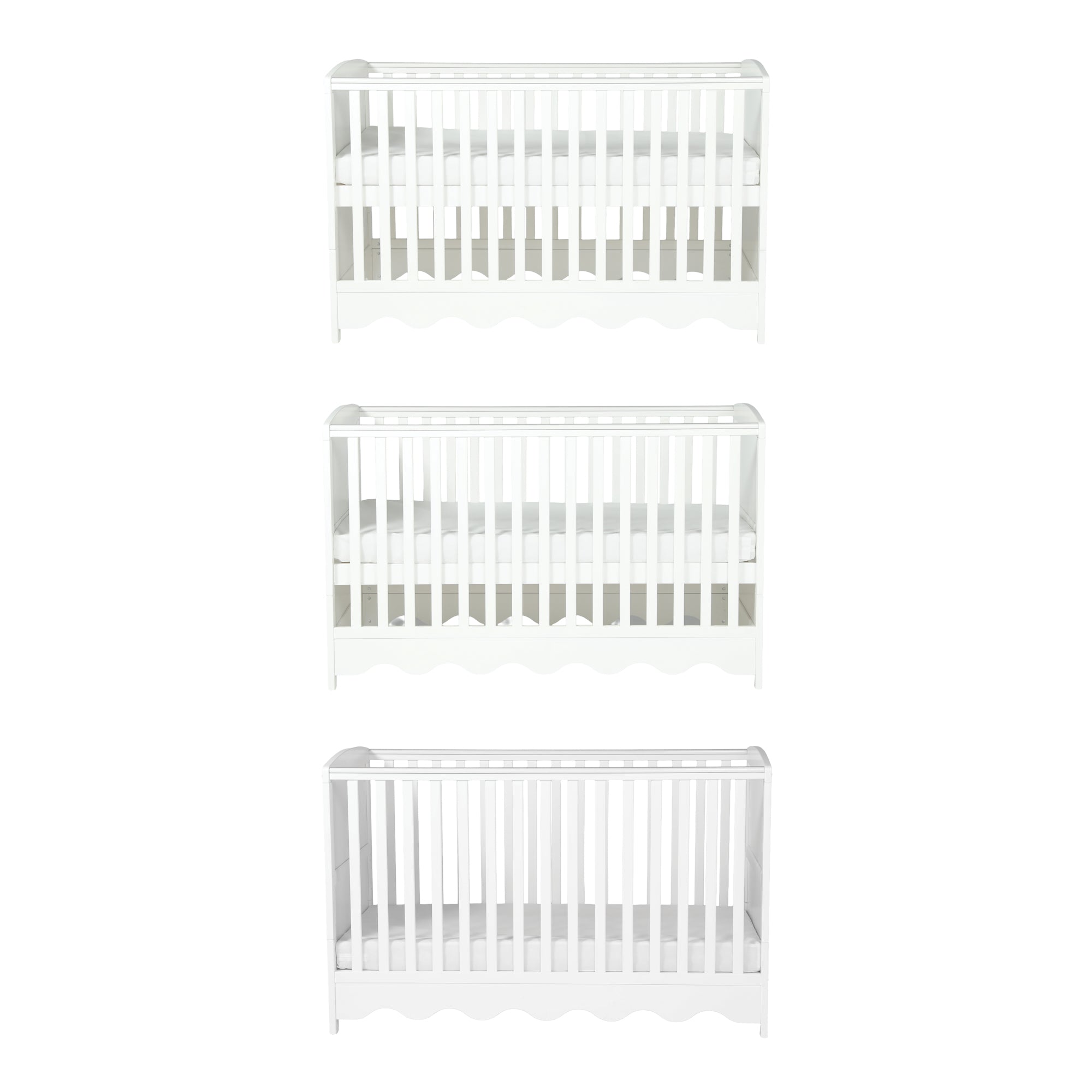 Dancer Cot Bed White