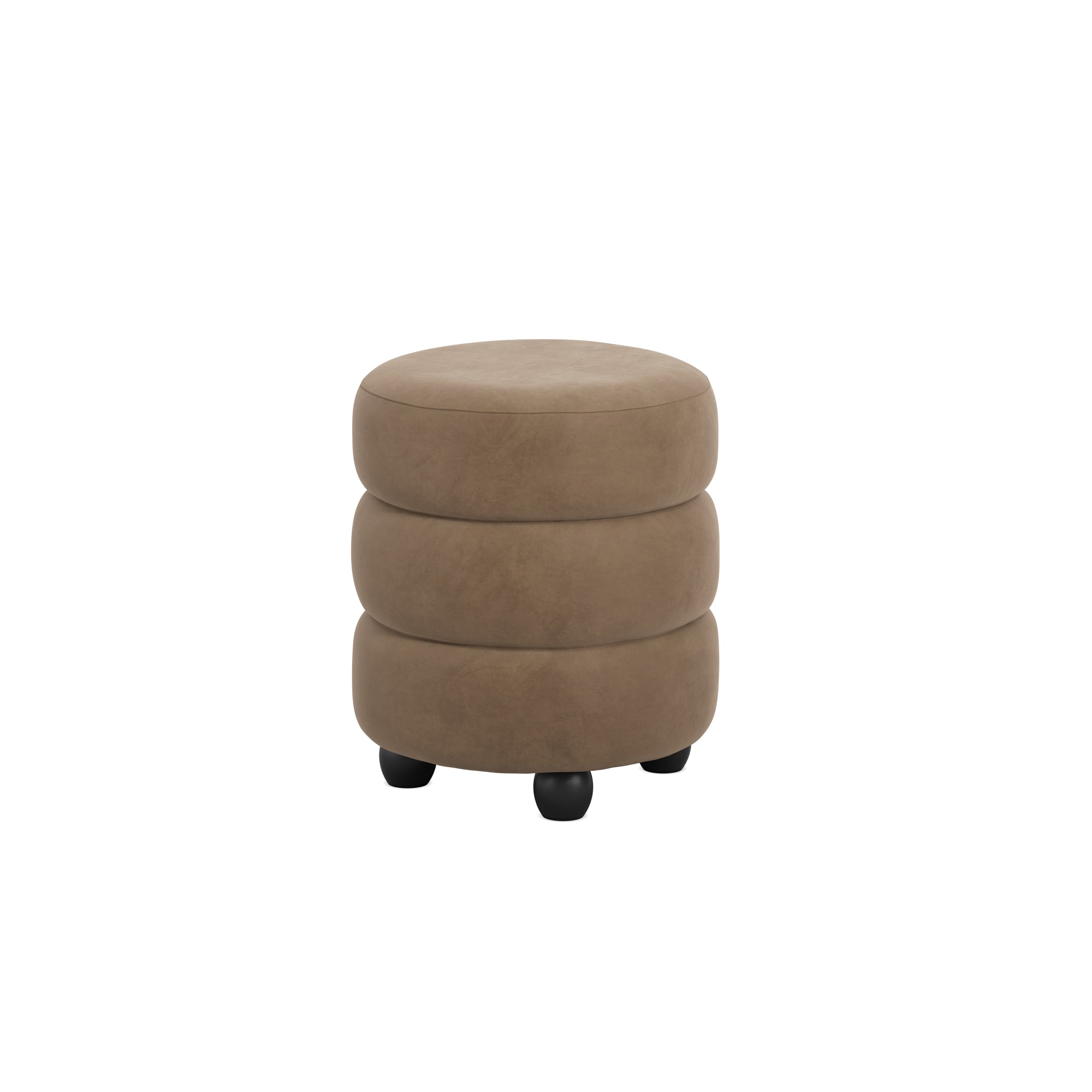 Emil Mole / Black Pouffe