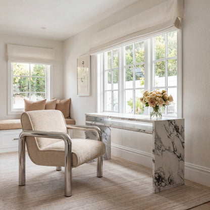 Raffles Calacatta Desk